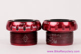 Chris King ThreadFit 24 Bottom Bracket: Red (No center shell)
