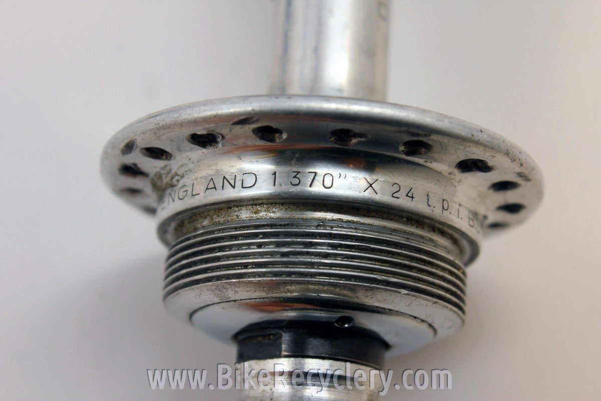 Campagnolo Nuovo/Super Record Hubset: Small Flange, 36H, W/ QRSkewers