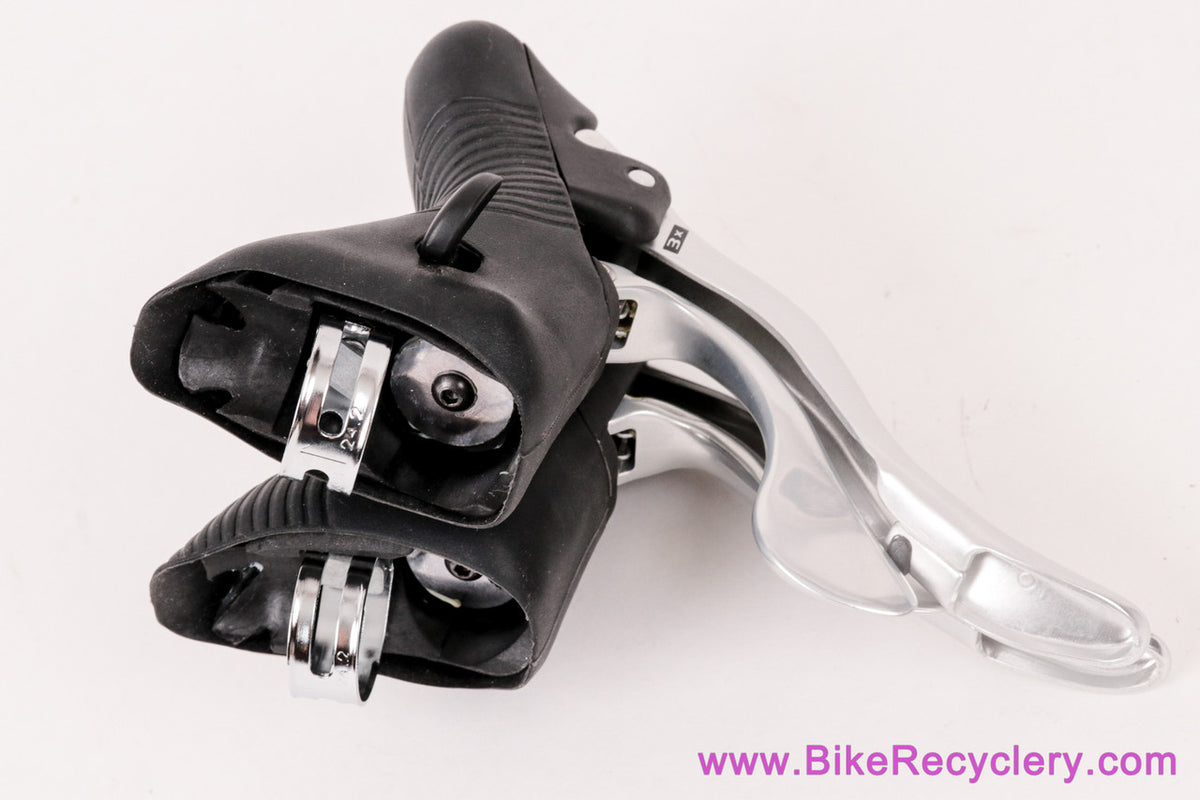 Campagnolo Athena 11s Ergo Shifters: Silver - 2x / 3x - EP15-AT1C (NOS Take-Off)
