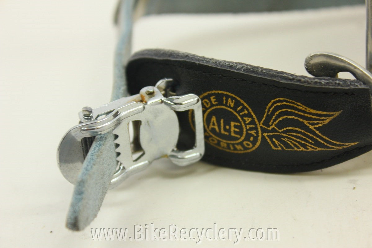 Campagnolo Croce d' Aune Pedals, Clips, Ale Straps: EXC