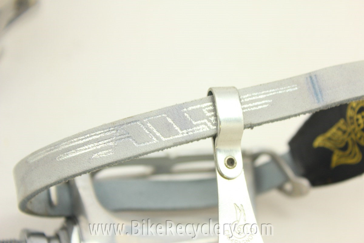 Campagnolo Croce d' Aune Pedals, Clips, Ale Straps: EXC