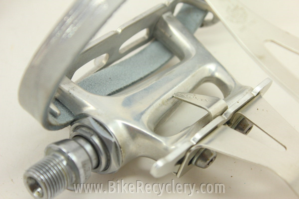 Campagnolo Croce d' Aune Pedals, Clips, Ale Straps: EXC