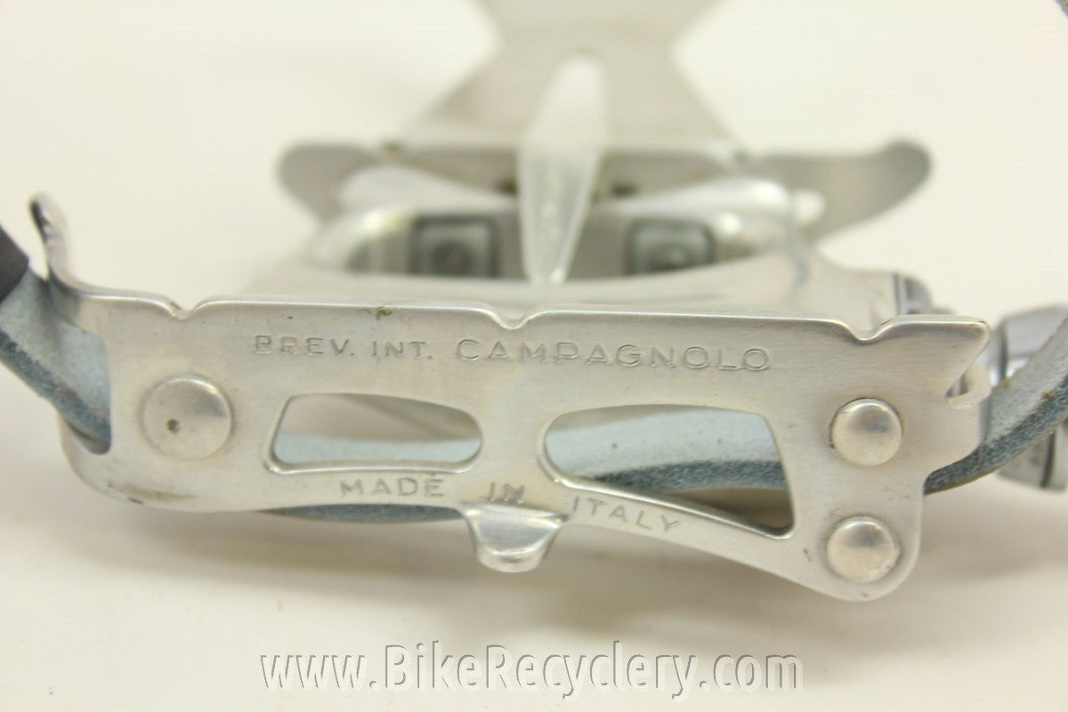 Campagnolo Croce d' Aune Pedals, Clips, Ale Straps: EXC