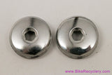 NOS Chrome Crank Dust Caps: 5mm Key (Pair)