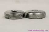 NOS Chrome Crank Dust Caps: 5mm Key (Pair)