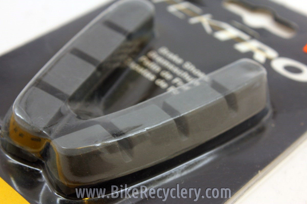 Vintage Tektro Cantilever Brake Pad Inserts: Shimano XTR, XT, LX, STX-RC, DX 68mm Cartridge (1 pair)