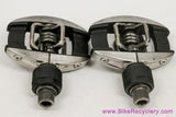 Crank Brothers Quattro SL Pedals: Two Pairs - Stainless - Silver (Near Mint, 2 Pairs)