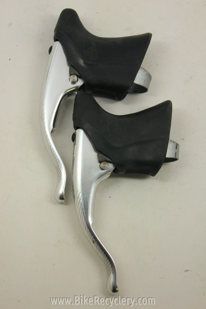 Campagnolo Athena Brake Levers: 1990's Black Hoods MINT