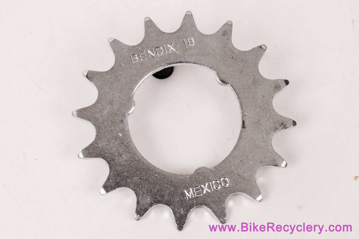 NOS Bendix 3 Tab Coaster Brake Sprocket / Cog: 16t - Mexico - Silver