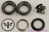 Chris King 1 1/8" NoThreadSet Threadless Headset: Black (EXC)