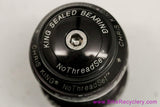 Chris King 1 1/8" NoThreadSet Threadless Headset: Black (EXC)
