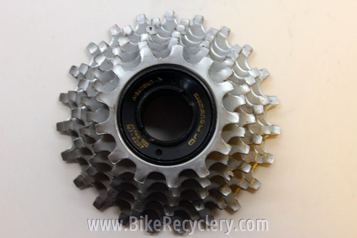 Shimano 600 EX 6-Speed Freewheel: MF-6207, 13-23T EXC