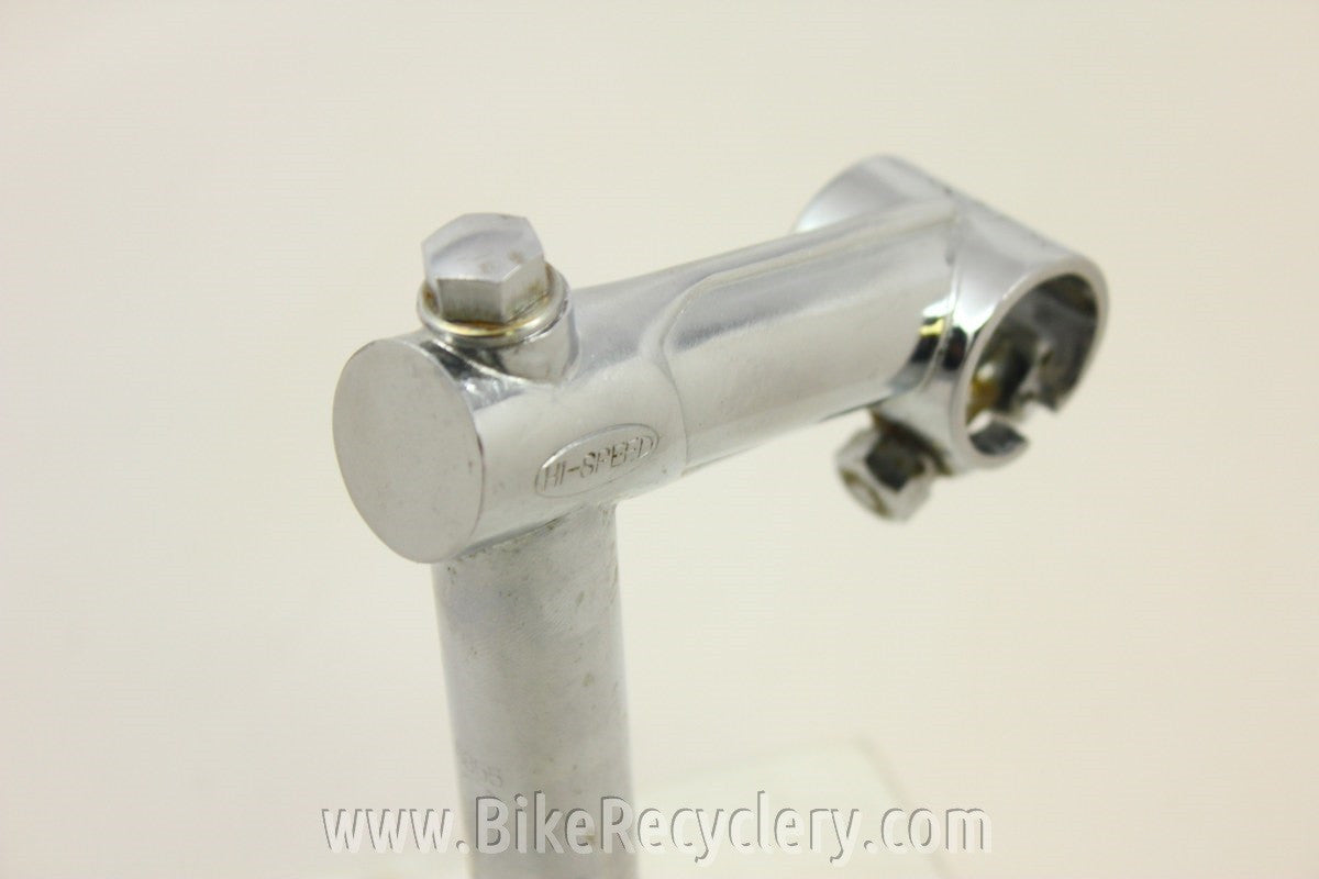 Bridgestone Hi-Speed Lugged Quill Stem: 80mm x 26mm, Polished, Unique