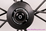 Lightweight Meilenstein Obermayer 24 E Schwarz Clincher Wheelset - CeramicSpeed - Campagnolo (NEW)