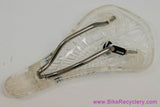 NIB/NOS Tioga D-Spyder BMX Saddle: Clear - Hollow Composite Alloy - RARE