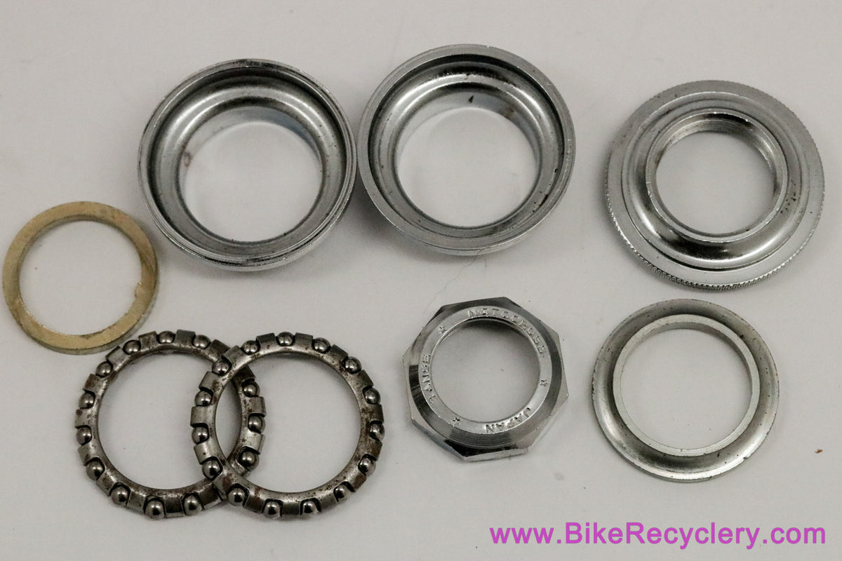 NIB/NOS Tioga Bear Trap 2 Headset: 1" Threaded - BMX - Silver
