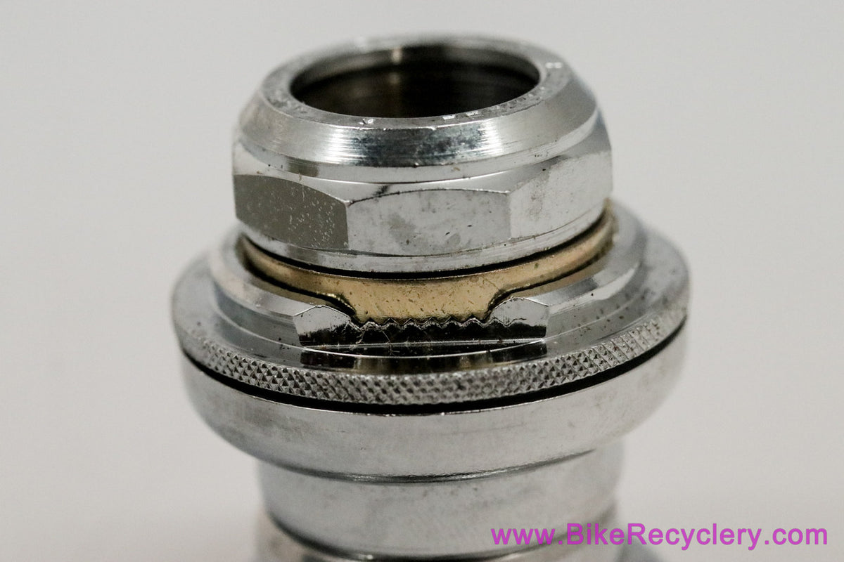 NIB/NOS Tioga Bear Trap 2 Headset: 1" Threaded - BMX - Silver