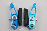 NOS/NIB Crystal Design Power Brakes Set: Blue Anodized