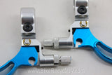 Crystal Design Bad Finger Brake Levers: Blue MINT