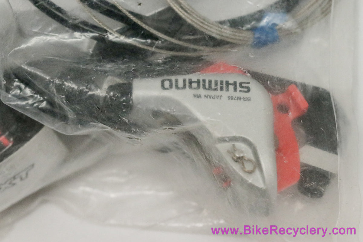 NOS Shimano XT ST-M765 Dual Control 9 Speed Shifter / Hydraulic Disc Brake Set (Front Take-Off)