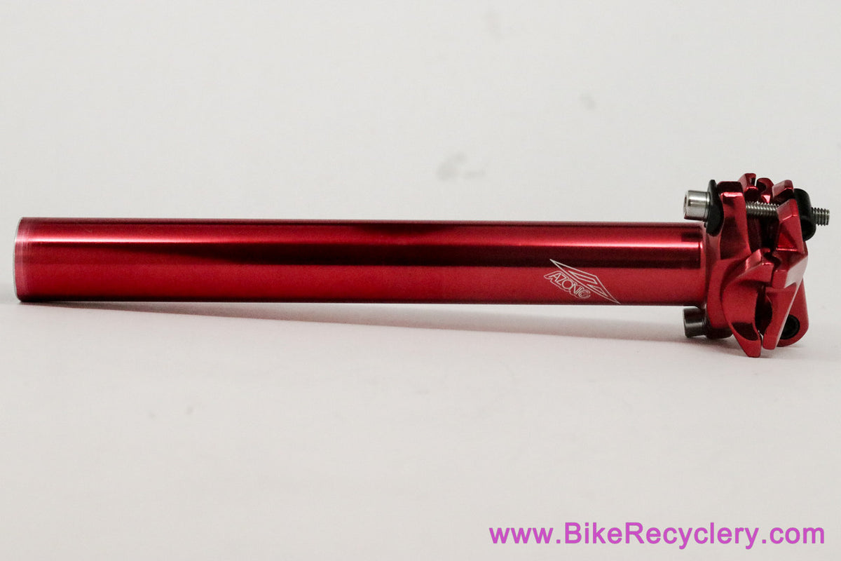 Azonic Pin It Seatpost: 27.2mm x 240mm - Red Ano (NEW)