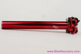Azonic Pin It Seatpost: 27.2mm x 240mm - Red Ano (NEW)