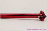Azonic Pin It Seatpost: 27.2mm x 240mm - Red Ano (NEW)