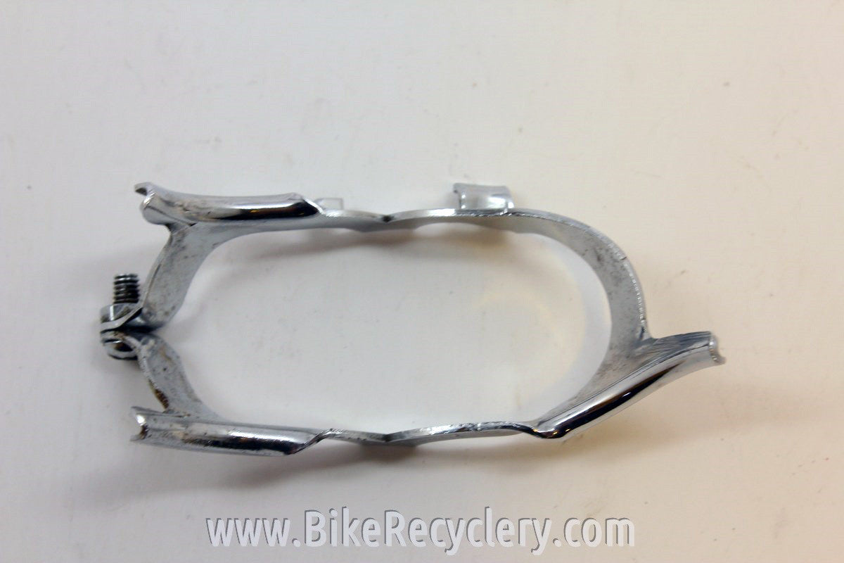 Huret Bottom Bracket Cable Guide and 3 Cable Clips