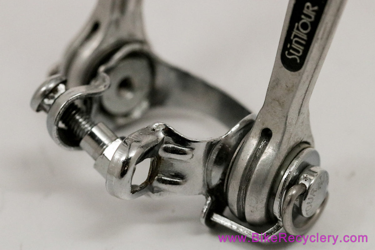 Suntour Blue Line BL LD-2200 Downtube Shifters: Clamp On - Milled Levers (Near Mint+ Low Miles)