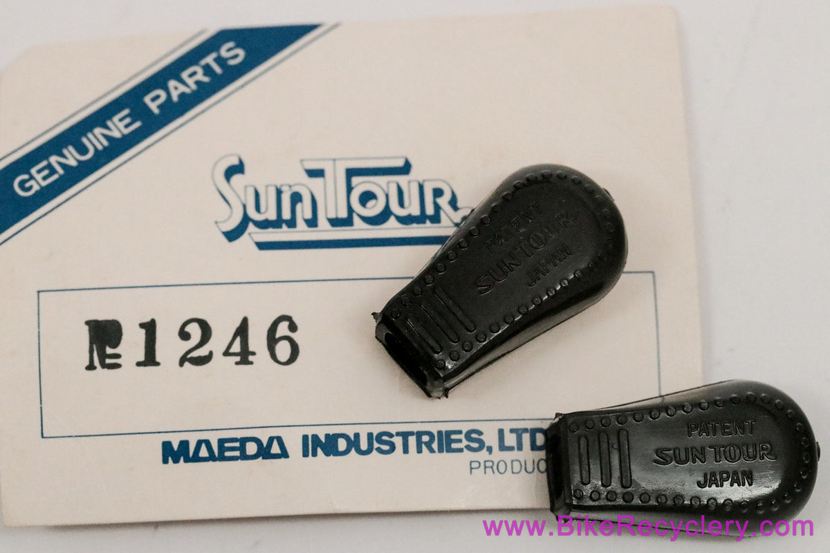 NIB/NOS Suntour Barcon Rubber Lever Covers: #1246 (Sold In Pairs)