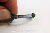 Huret Bottom Bracket Cable Guide and 3 Cable Clips