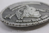 Iron Horse Bicycle Classic Race Belt Buckle & Pin: Great Holiday Gift!