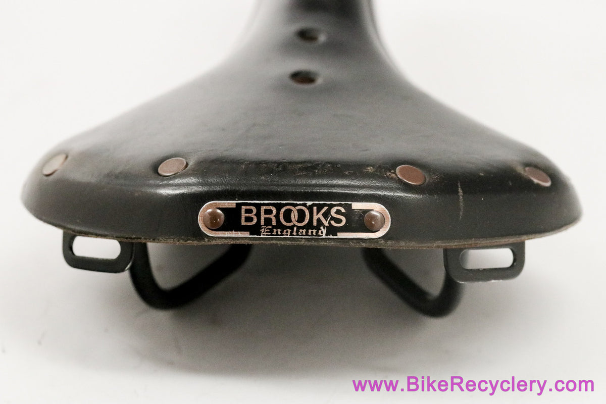 Brooks B17 Leather Saddle: Vintage 1980's Champion Standard - Black (Near Mint)