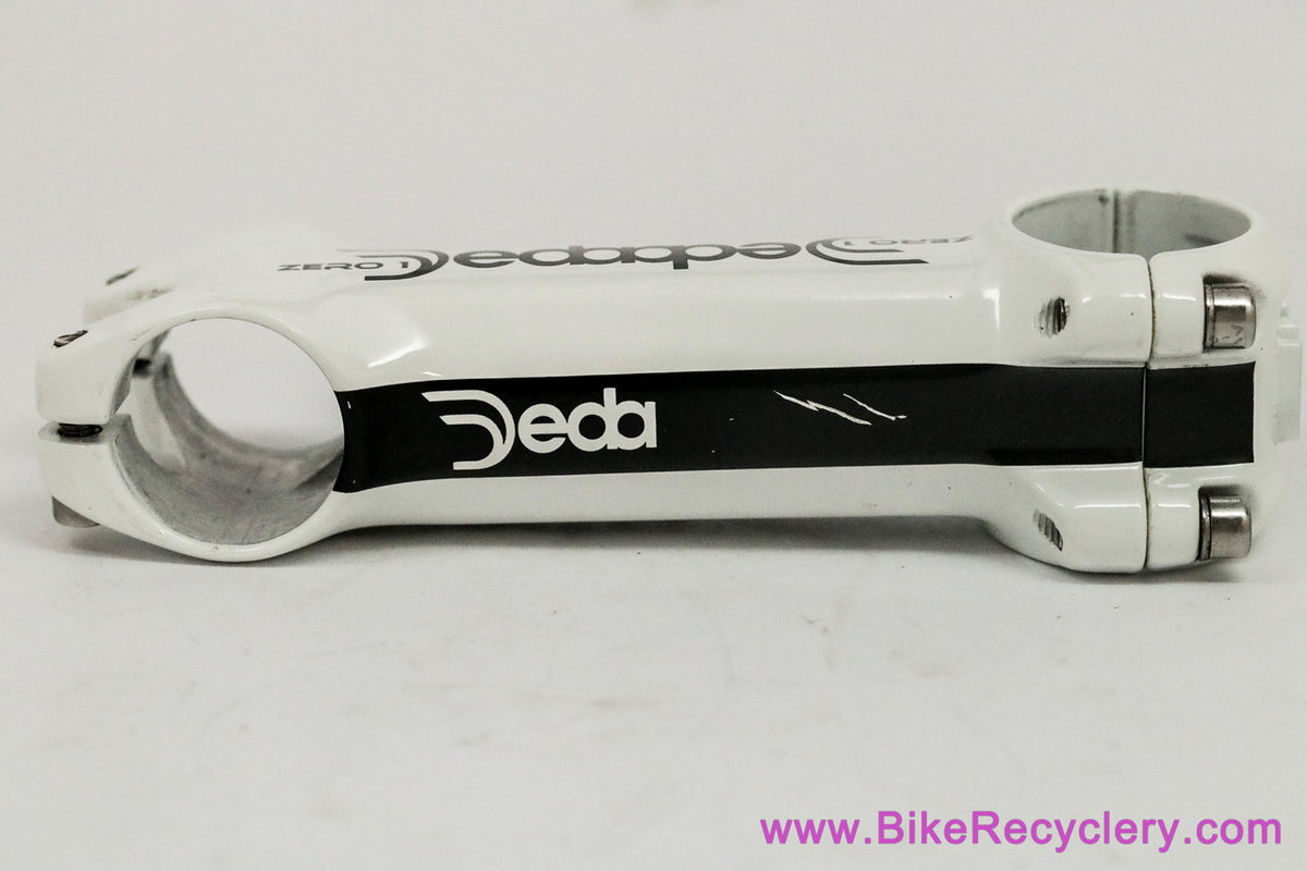 Deda Elementi Zero1 Classic Stem: 1 1/8" x 110mm x 31.8mm x ~6D - White (EXC+)