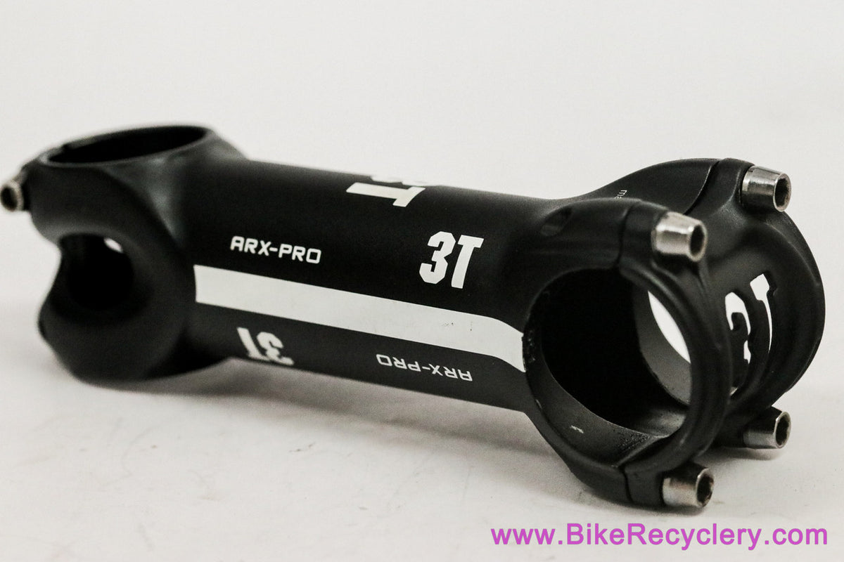 3T ARX-Pro Threadless Stem: 110mm x 31.8mm - 6D - Black (Near Mint+ LOW Miles)