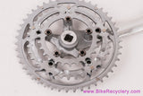 Sugino XD2 / XD300 Triple Crankset: 170mm x 46/36/26t - JIS Square Taper - Silver (NEW, Shop Wear)