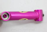 Rocket Science Zero-G Quill Stem: 1 1/8", 135mm x 25.4mm 3dv Purple RARE