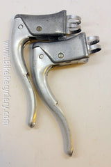 Mafac Tandem Brake Levers: Double Cable Holes, 1970's RARE