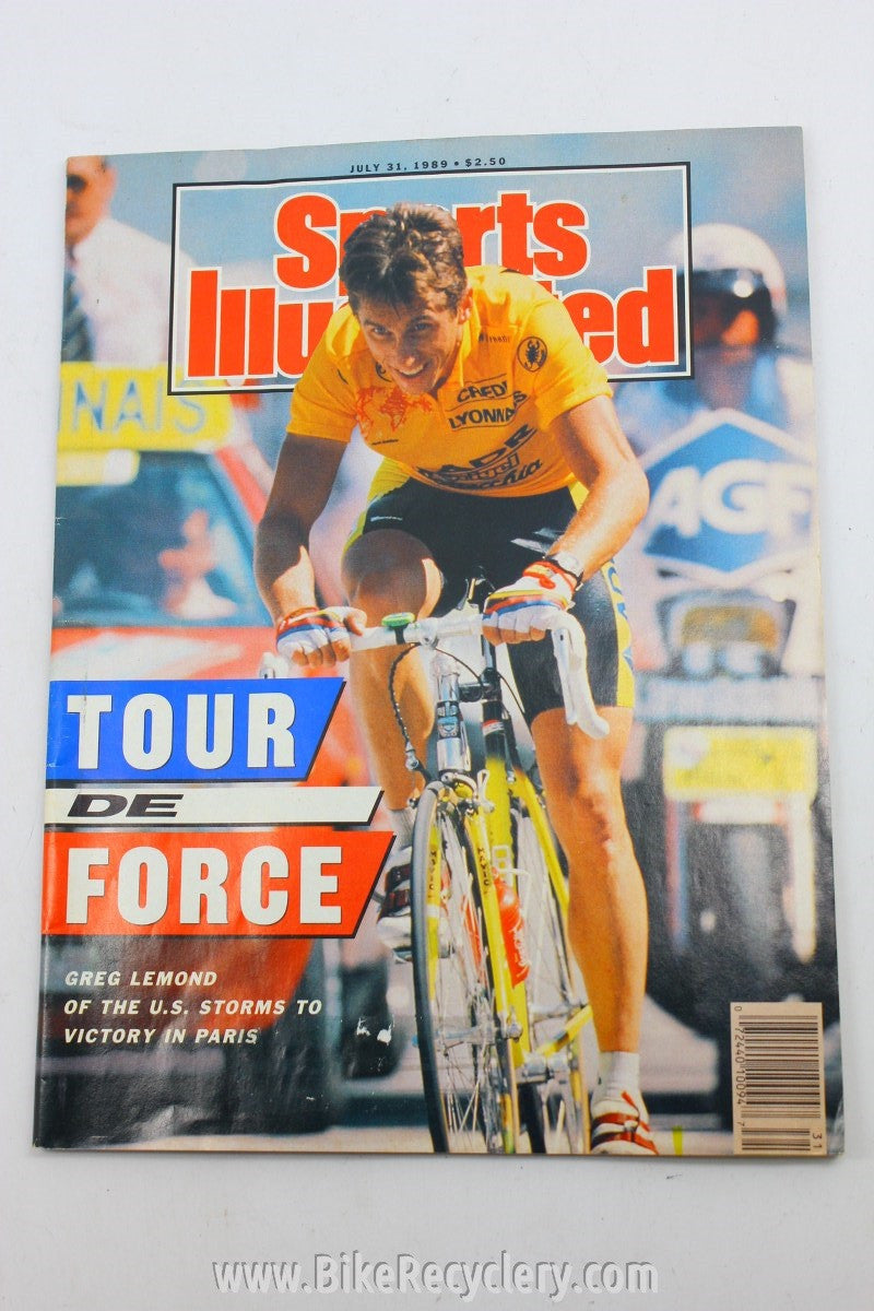 Greg Lemond Sports Illustrated Magazine: July 1989 Near Mint
