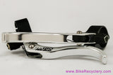 Tektro RX 2.0 Inline Cross Top Brake Levers: 23.8mm - Black/Polished (NEW)