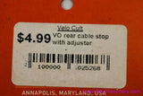 Velo Orange Rear Brake Cable Stop: Adjuster - Attaches to Seatpost Binder Bolt (NEW)