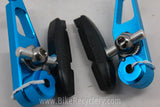 NOS/NIB Crystal Design Power Brakes Set: Blue Anodized
