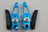NOS/NIB Crystal Design Power Brakes Set: Blue Anodized
