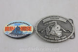 Iron Horse Bicycle Classic Race Belt Buckle & Pin: Great Holiday Gift!