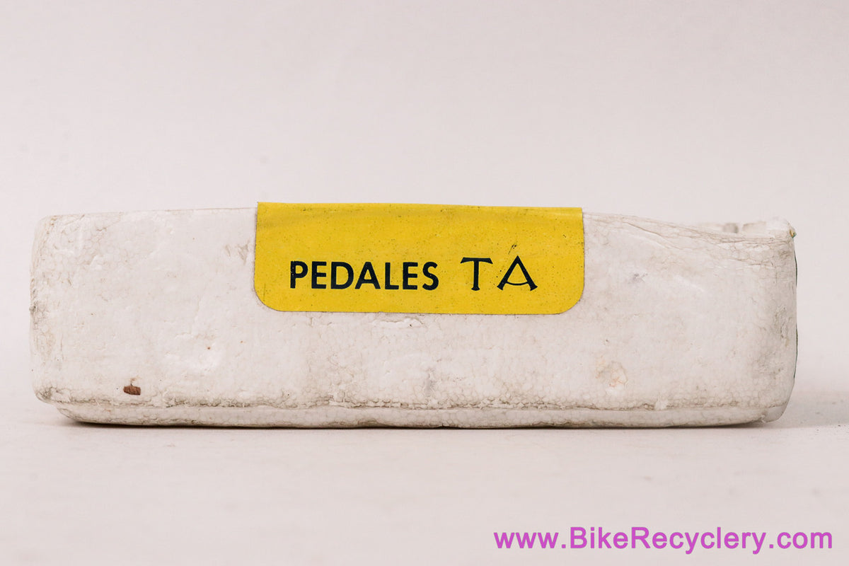 NIB/NOS Specialties T.A. 4690 Strada / Route Pedals: 9/16" BSA - RARE Black Cages - Vintage 1960's 1970's 1980's
