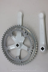 NIB/NOS Shimano Sante Crankset: 165mm, 52/42t White FC-5000