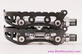 NIB/NOS Specialties T.A. 4690 Strada / Route Pedals: 9/16" BSA - RARE Black Cages - Vintage 1960's 1970's 1980's