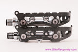 NIB/NOS Specialties T.A. 4690 Strada / Route Pedals: 9/16" BSA - RARE Black Cages - Vintage 1960's 1970's 1980's