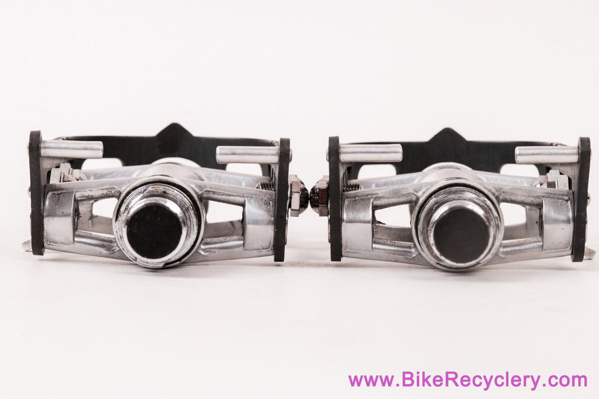 NIB/NOS Specialties T.A. 4690 Strada / Route Pedals: 9/16" BSA - RARE Black Cages - Vintage 1960's 1970's 1980's
