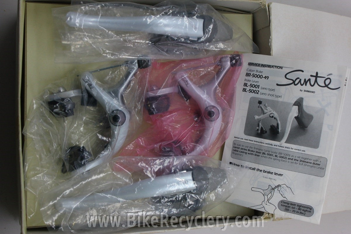 NIB/NOS Shimano Sante Brakeset & Brake Levers: BR-5000 BL-5001